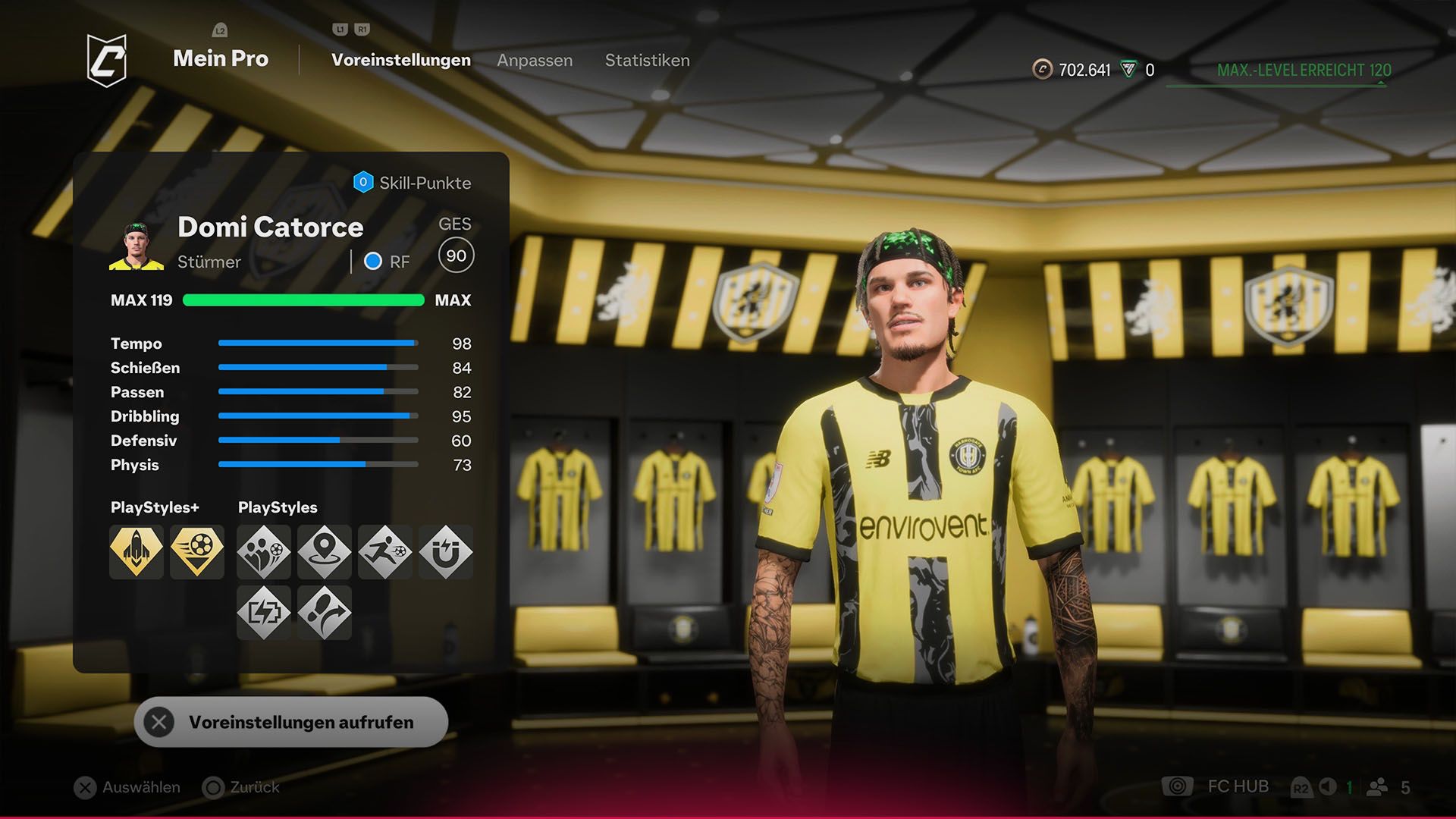 Levelsystem in EA SPORTS FC 25 Pro Clubs